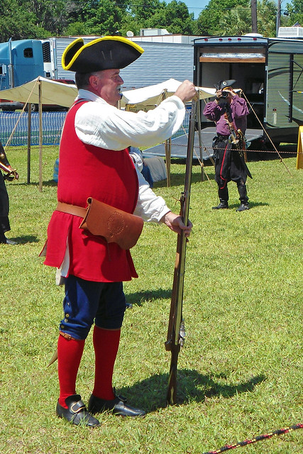 Firearms Demonstration, Crystal River Pirate Fest