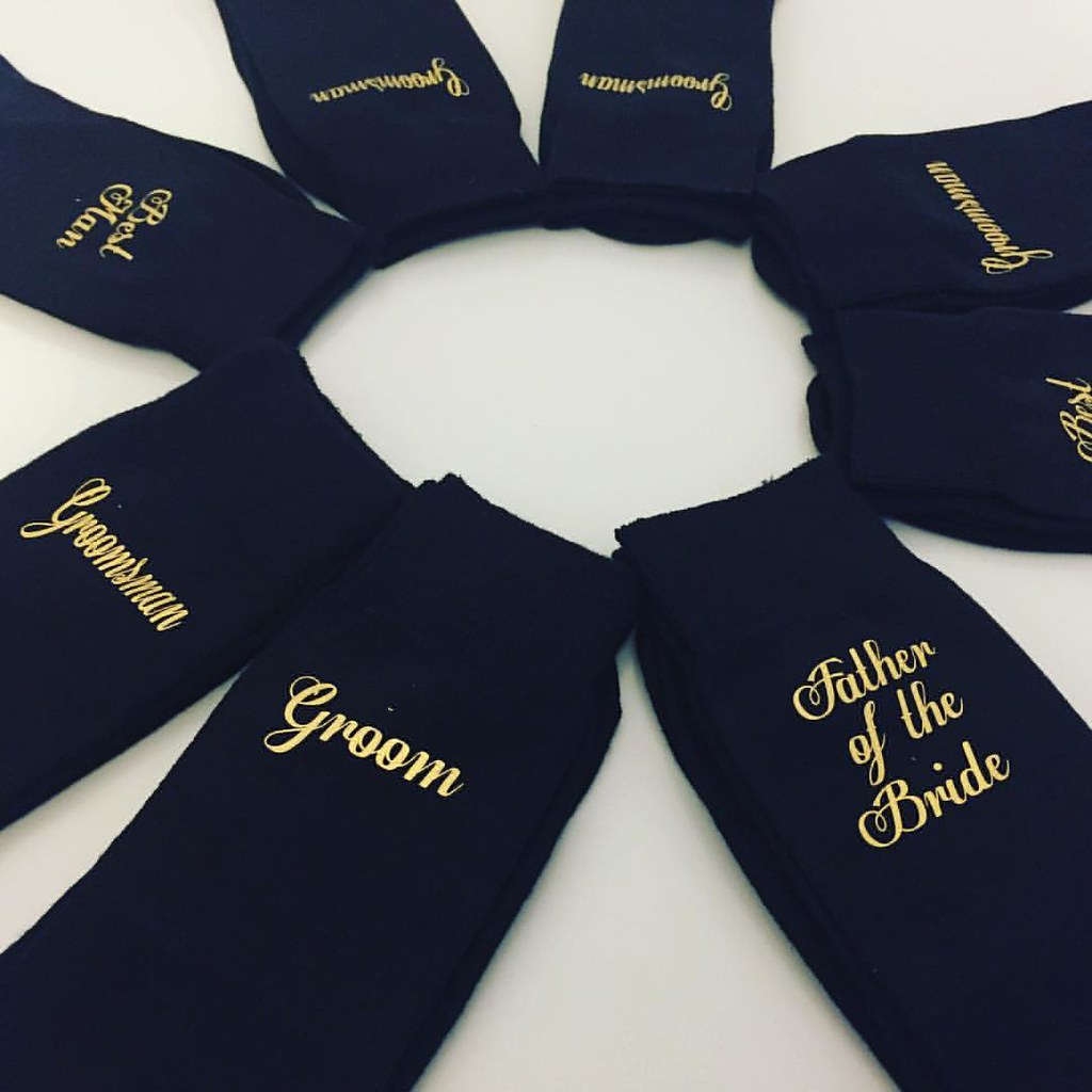 Personalised groomsmen socks #etsyweddingideas #etsyweddin… | Flickr