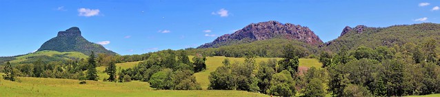 Mount Lindesay, viewed from Queensland just North of NSW Border