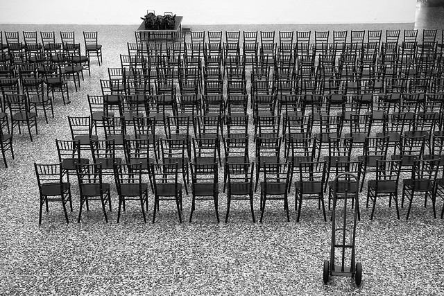 Lined Up Chairs