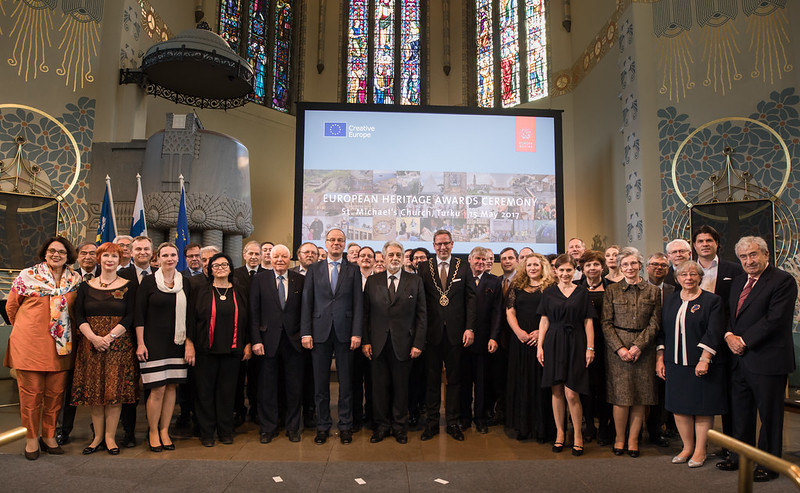 European Heritage Awards Ceremony 2017 - group photo