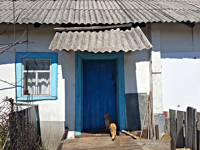 Maria & Ivan Ilchenko's house in Kupuvate near Chernobyl