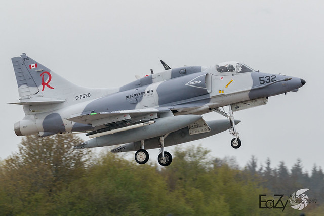 C-FGZO Discovery Air Defence Services McDonnell Douglas A-4N Skyhawk