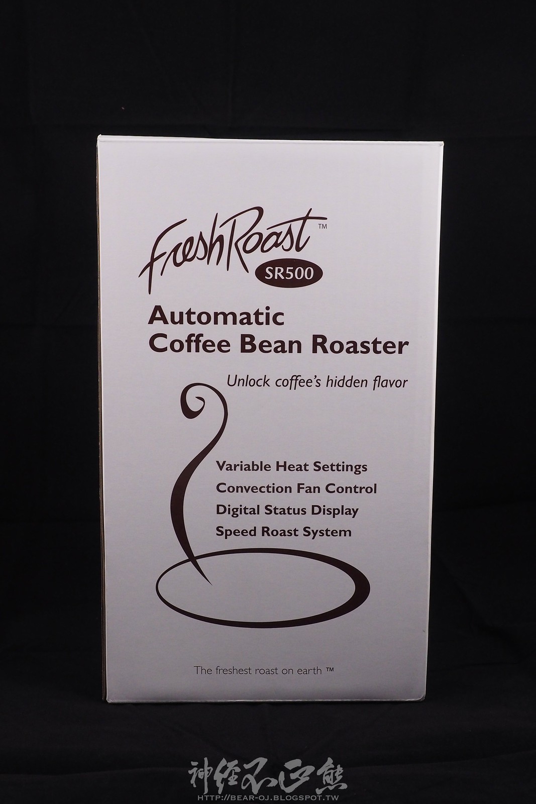 Mr. 神經不正熊: 【器材】 家庭咖啡烘豆機Fresh Roast SR500 × 沈氏內杯