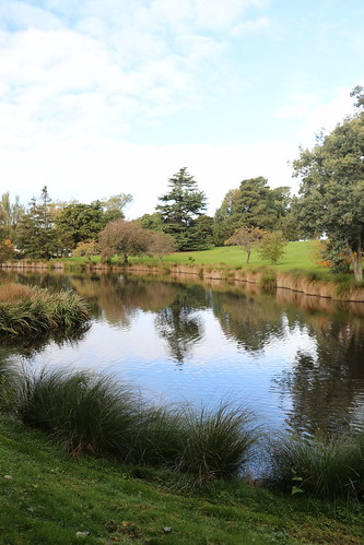 timaru botanical gardens scenic south canterbury new zealand water lake landscape