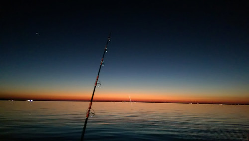 fishing banshee sunset choctawhatcheebay