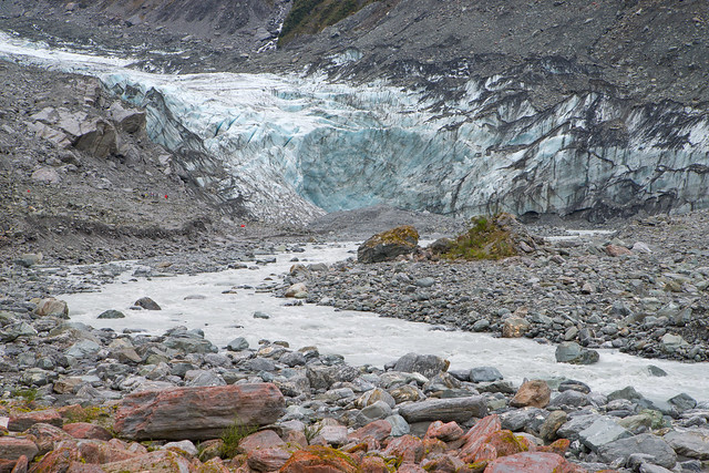 Retreating Fox Glacier