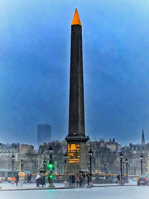 Paris  France  ~ Luxor Obelisk  ~  Place de la Concorde ~ Historic Monuent