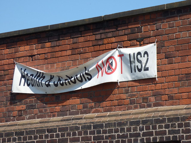 Injectaplas - Former goods offices - Rugeley Trent Valley Station - banner - Health & Schools Not HS2