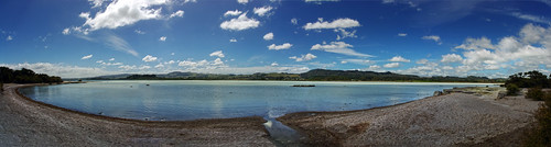 lake rotorua panorama see thermal area thermalgebiet neuseeland newzealand northisland nordinsel