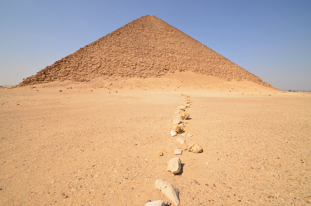 Dahshur | The Red Pyramid was the third pyramid built by Old… | Flickr