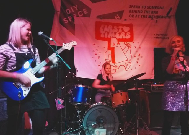 These three Macadamia Sluts played their first gig (as a band and as individuals) last weekend and absolutely smashed it. Best band of the whole festival.  #live #music #london #sluts #band #rock #punk #awesome #nofilter