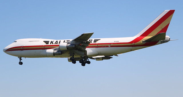 BOEING 747-222B KALITTA AIR N793CK  MSN673 (MIAMI (MIA)-TOULOUSE(TLS)) A L'AEROPORT TOULOUSE-BLAGNAC LE         13 04 2017