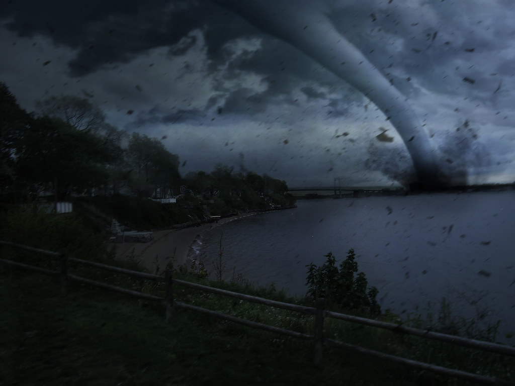 Tornado Over Silver Beach: By Bobby Boggs