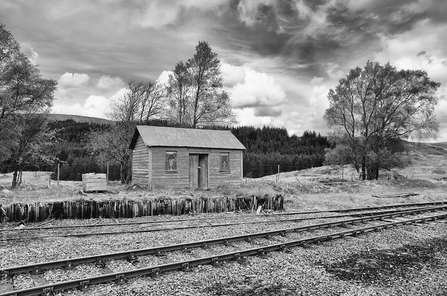 trackside hut