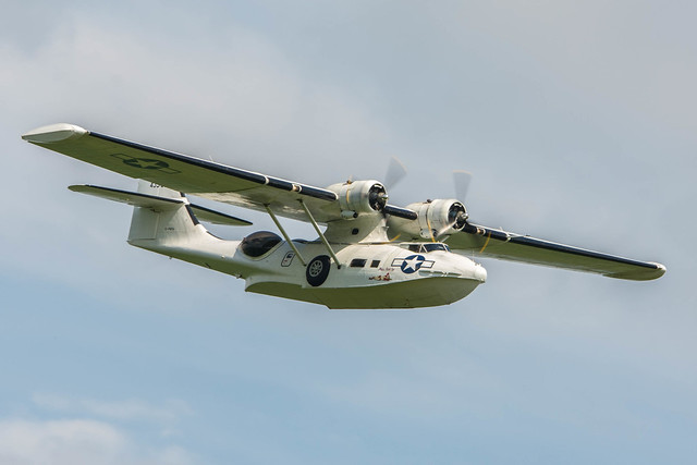 Flight 1, Consolidated PBY5A Catalina,  43-3915, Shuttleworth Airshow