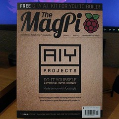 I might have had to have gone to a few (6) different supermarkets, but I managed to find some #MagPi magazines