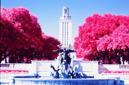 Main Building and Littlefield Fountain