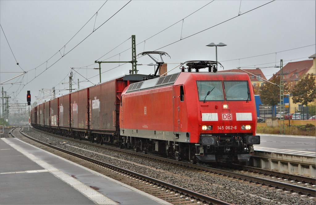 Merseburg 12.10.2016 DB Cargo AG (Deutsche Bahn group