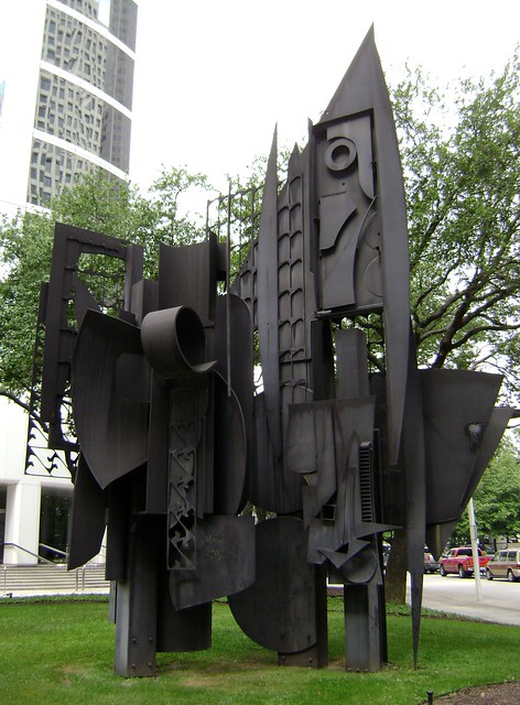 Downtown Houston's Louise Nevelson