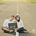 Outdoor prewedding photo shoot for Niken & Pandu at Landasan Pacu Depok Bantul Yogyakarta.  Foto prewedding by @poetrafoto, http://prewedding.poetrafoto.com  Follow IG: @poetrafoto untuk lihat foto pre+wedding terbaru kami ya.  Untuk info pricelist, mohon