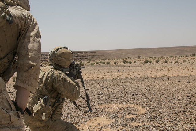First Team Troopers train with multinational partners