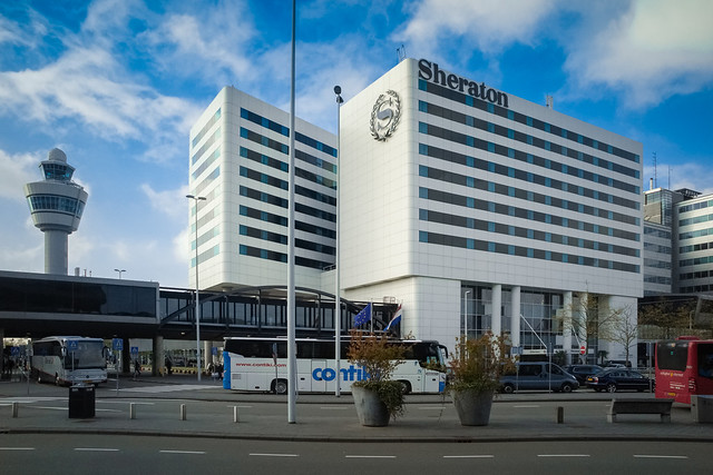 The Sheraton Hotel at Schiphol Airport
