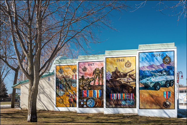 Memorial Park Mural (Oshawa, Ontario)