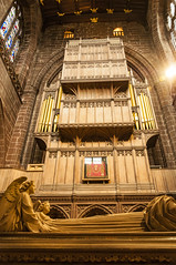 Rear of Organ in Chester Cathedral