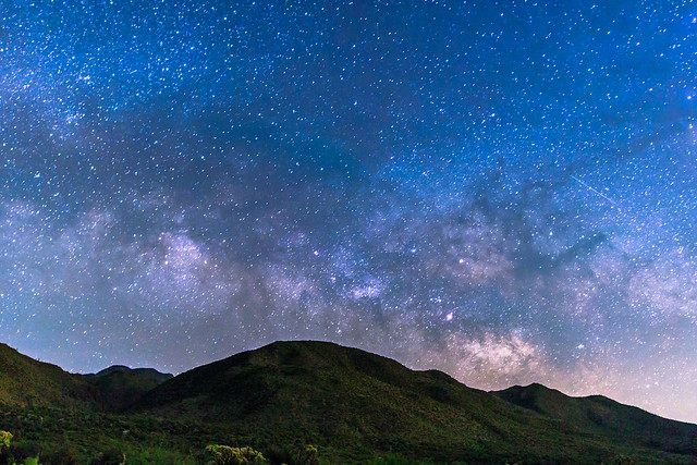 Milky Way and the Lyrids