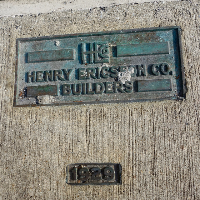 Henry Ericsson Co. Builders - 1929 - Chicago