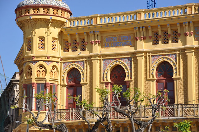 Sant Feliu de Guíxols.  Casino “La Constància” also called “casino dels nois”. 1888-1890. General Guitart, architect
