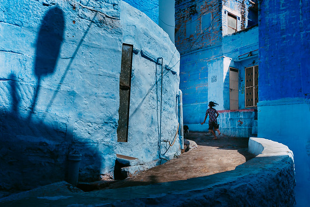 Blue. Jodhpur, India