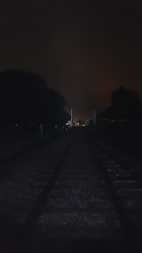 Blackrod station trial holes and electrification. | by 141trackworker