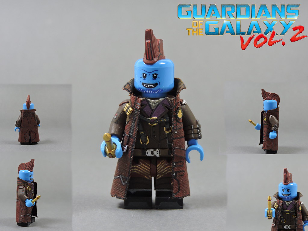 New Custom LEGO Minifigure Marvel Superhero Yondu Guardians Of The Galaxy