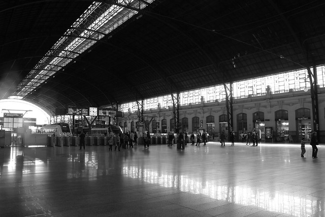 Inside Estacion Norte, Valencia.