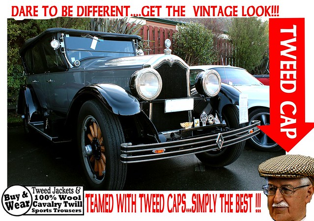 Get The Vintage Car Tweed Look 1