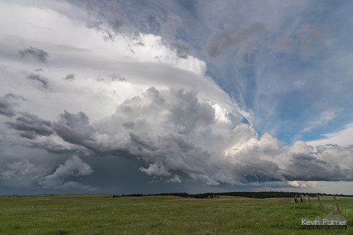 storm stormy thunderstorm weather clouds may spring nikond750 hulett wyoming severe green grassland tokina1628mmf28 evening supercell fence