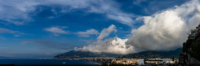 Clouds over Sorrento...