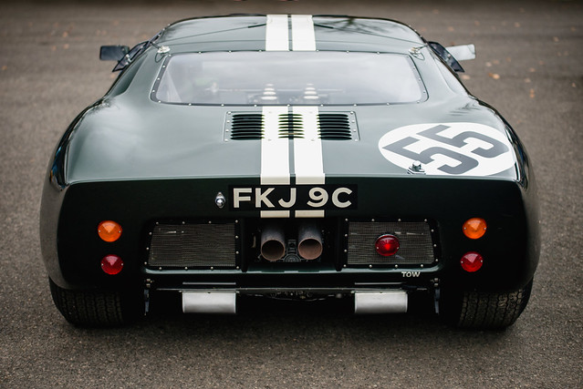 Zollie Birch and Chris Ward - 1965 Ford GT40 at the 2017 Goodwood 75th Members Meeting