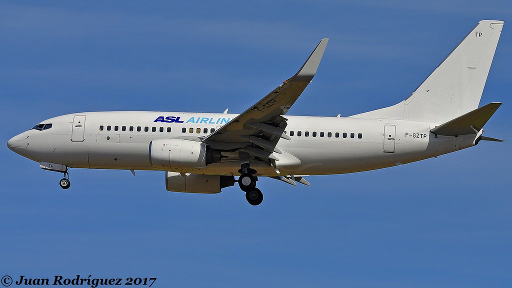 F-GZTP - ASL Airlines France  - Boeing 737-71B (W) - PMI/LEPA