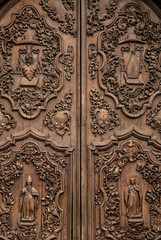 San Agustin Church: Door