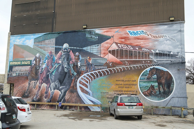 Assiniboia Downs Race Track Mural