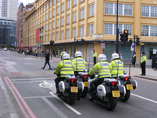 Police Motorcycles of the Special Escort Group  SEG
