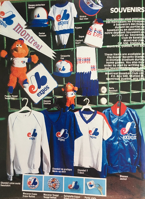 Montreal Expos programme photo