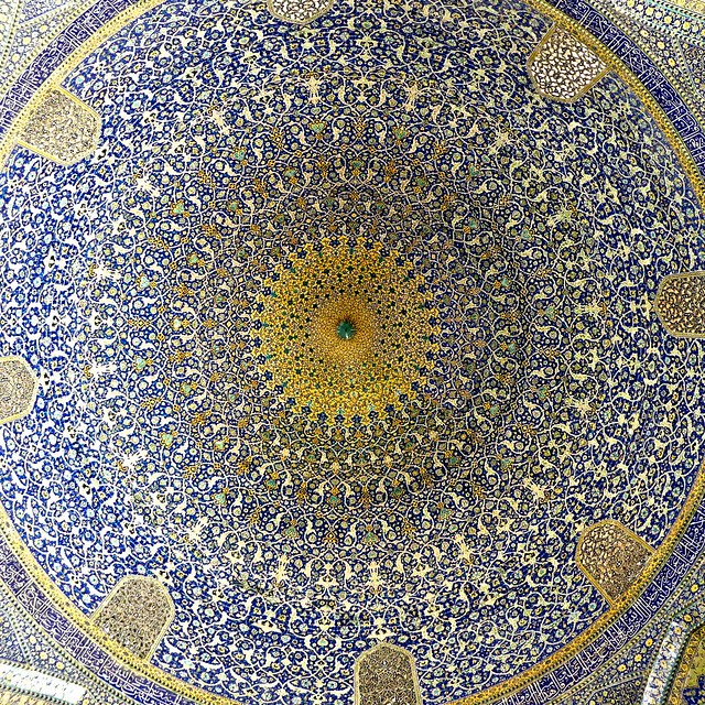 Dome of Masdjed-e Imam, Isfahan, Iran