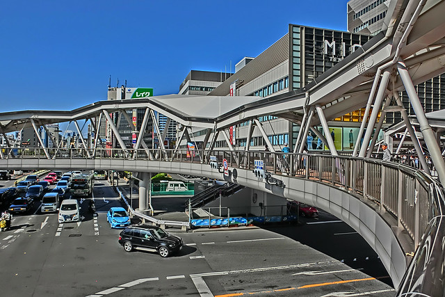 Abeno footbridge, Osaka