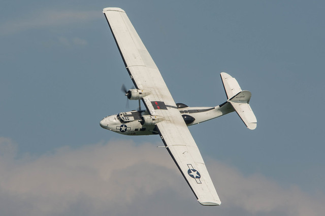 Flight 3, Consolidated PBY5A Catalina,  43-3915, Shuttleworth Airshow
