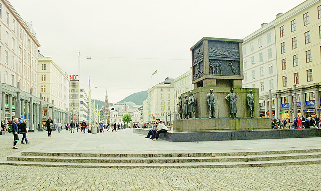 Sailor's Monument, Torgallmenningen, Bergen, Norway