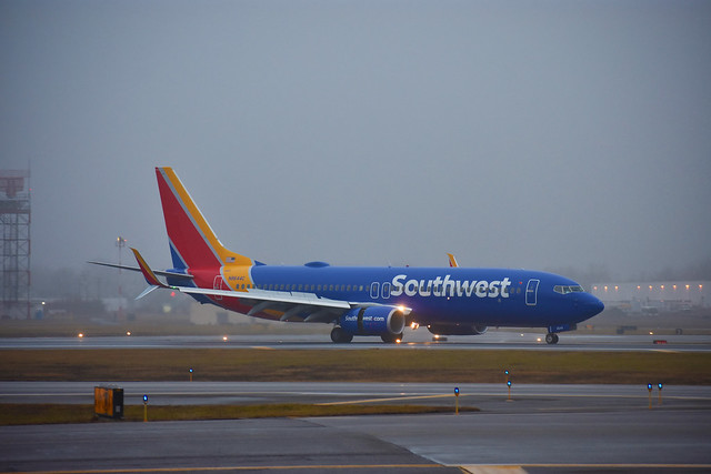 Southwest Airlines –  Boeing 737-8H4 N8644C @ Buffalo Niagara
